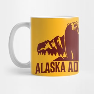 Alaska adventure design Mug